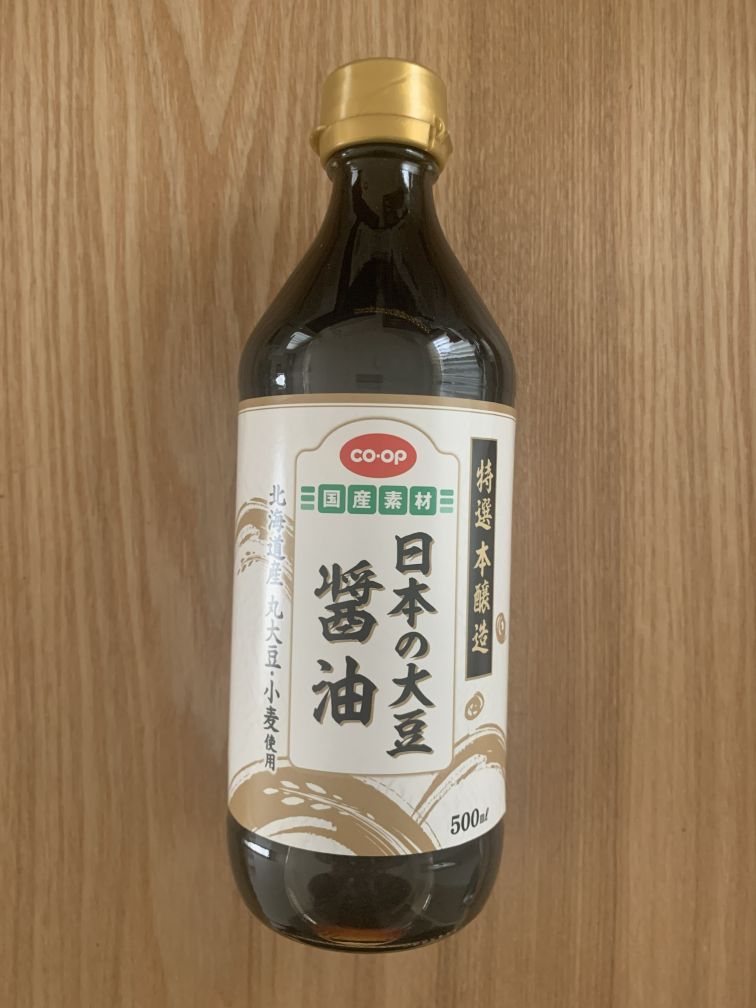 日本の大豆 醤油
