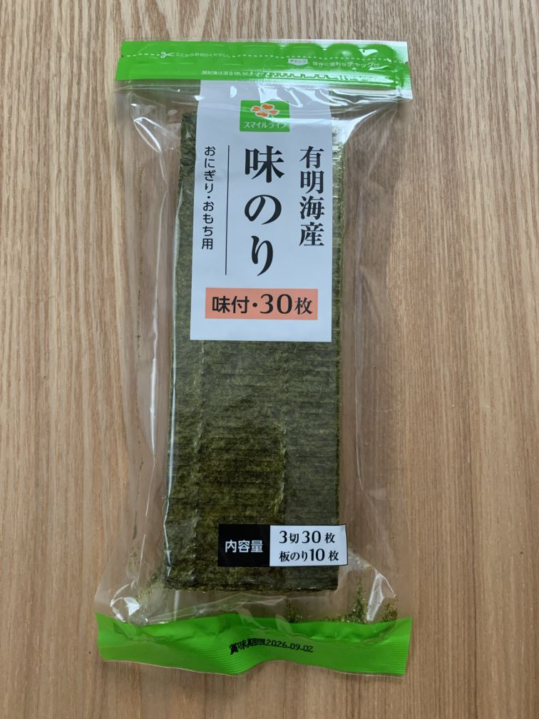 味のり 味付30枚